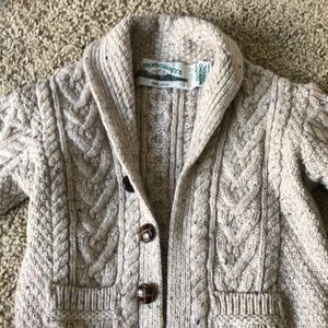 Aran Crafts Merino Wool Sweater size 4-5 years